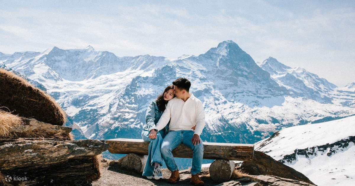 Interlaken Couple Photoshoot & Pre-Wedding Photography in Switzerland